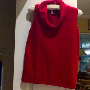 Chico’s sleeveless sweater size 1
